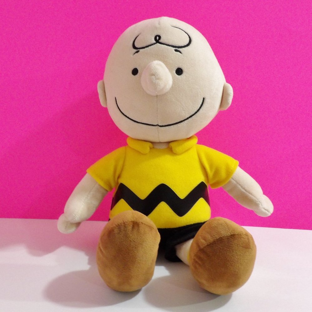 Kohls Cares Peanuts Plush Charlie Brown Doll